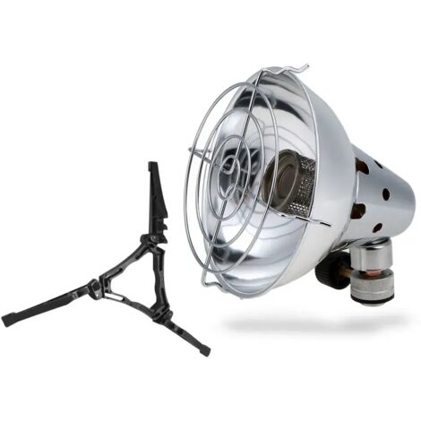 Réchaud à gaz portable pour le camping d'hiver, mini-chauffage à gaz adapté aux tentes de pêche et de chauffage d'extérieur en hiver. Réchauds de cuisine portables.