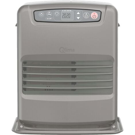 ALTRO Réchaud à paraffine laser Qlima (SRE 0031 TC) - Couleur gris métallisé - Grande autonomie avec mode économie - Fonctionnement silencieux - Thermostat réglable - Plus de 90% du réchaud peut être recycl
