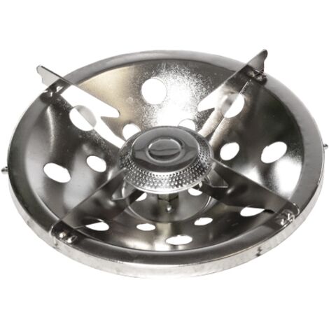 Re'chaud de rechange pour bouteille GPL en acier peint 22 cm raccordement universel