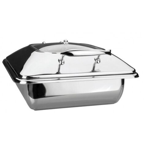 réchaud eléctrico lacor con tapa extraíble y visor de cristal