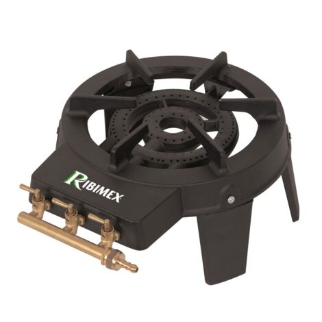 Réchaud gaz 3 feux 3 rampes 3 pieds 8600 W.