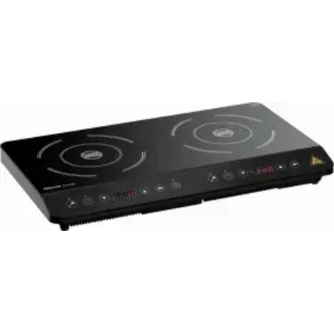 Réchaud inox à induction électrique 2 x (Ø)210 mm, à poser, 3500 W, 220 V - MONO