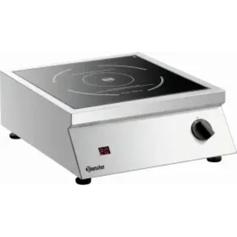 Réchaud inox à induction vitrocéramique 1 x (Ø)265mm, 3500 W, 220 V - MONO