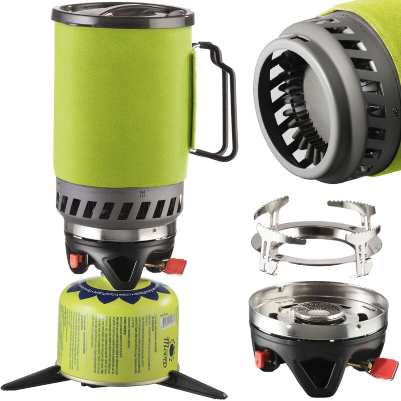 Réchaud touristique à gaz pour cartouches de gaz TRIPPER SET