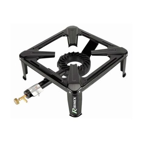 Réchauds gaz 4 pieds en acier 1 bruleur en fonte 8000 w