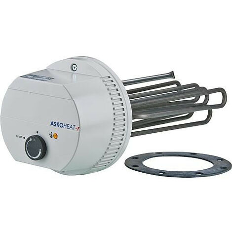 Rechauffeur a bride 3x 400V 9,0/6,0/4,5 KW AC bride diam 180 mm Longueur 490 mm