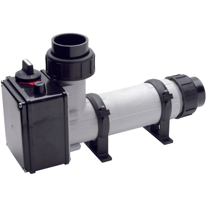 Réchauffeur électrique piscine - Pahlen Aqua Compact 15 kW - Corps PVC renforcé, Ø50 mm