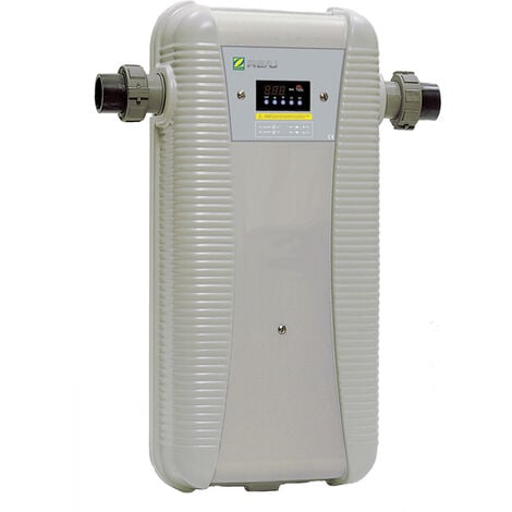 Réchauffeur piscine re/u titane 12 kw mono