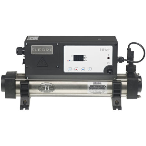Réchauffeur Vulcan DIGITAL Titane 15kW Tri piscine hors-sol et enterrée