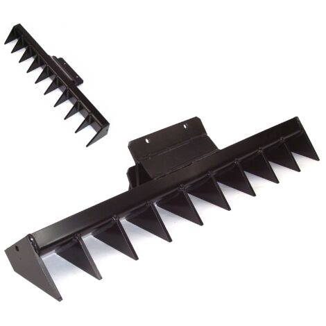 Rechen 100cm für Minibagger 600 Roderechen Humusrechen Grabenräumer Wurzelrechen 56221