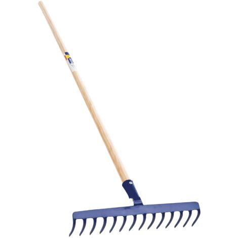 Rechen 14 Zähne Stiel 150 cm Garten