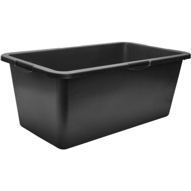 Garronda Mörtelwanne 5 Pack 60 L Rechteckig Mörtelkübel Kunststoffwanne – Stabile Maurerkübel Aus Recyceltem Pe Mörtelkasten Für Beton, Garten