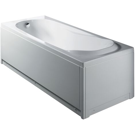 Rechteckige Badewanne S/Whirlpool C/Paneele Mod. Itaca