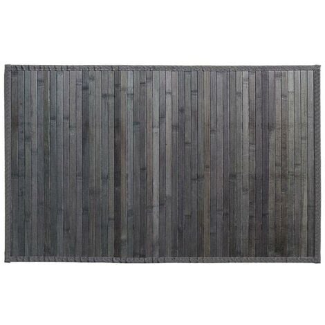 Badematte - Bambus - dunkelgrau - 50x80 cm - Atmosphera