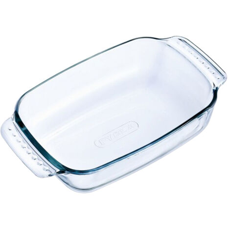 Rechteckige glasschale 22x13cm - Pyrex - 228b