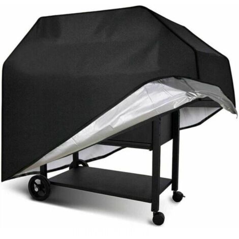 Rechteckige Grillabdeckung (170 x 61 x 117 cm), strapazierfähige 210D Oxford-Grillschutzplane, wasserdicht, staubdicht, UV-beständig, alterungsbeständig