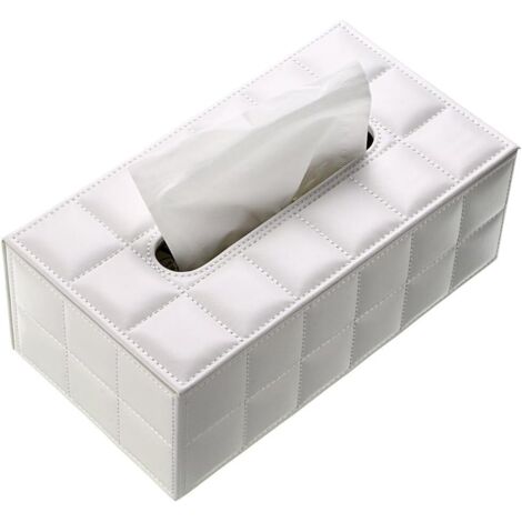 Rechteckige Kosmetiktuchbox aus PU-Leder – Elegante und edle Dekoration