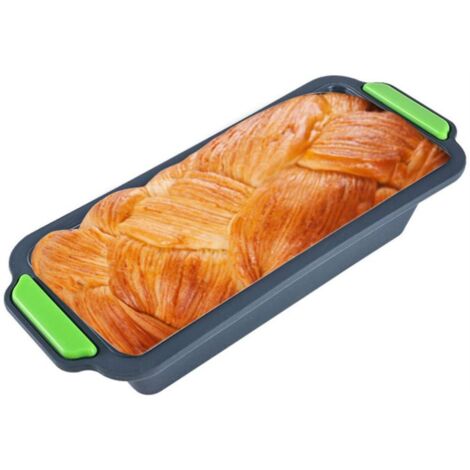 Rechteckige Silikon-Brotform zum Backen von Brot und selbstgemachten Kuchen