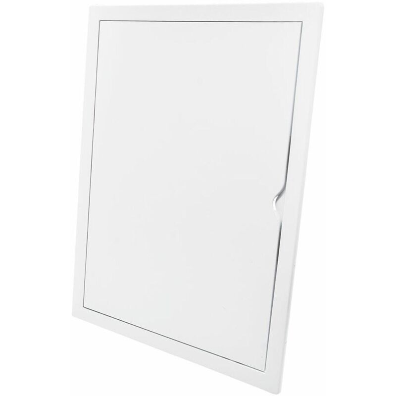 Edm - Rechteckige Weiße Einbaurevisionsklappe Aus Abs Mit Push-pull-öffnungsmechanismus Geeignet Für Gipskarton 32, 5x42, 5cm