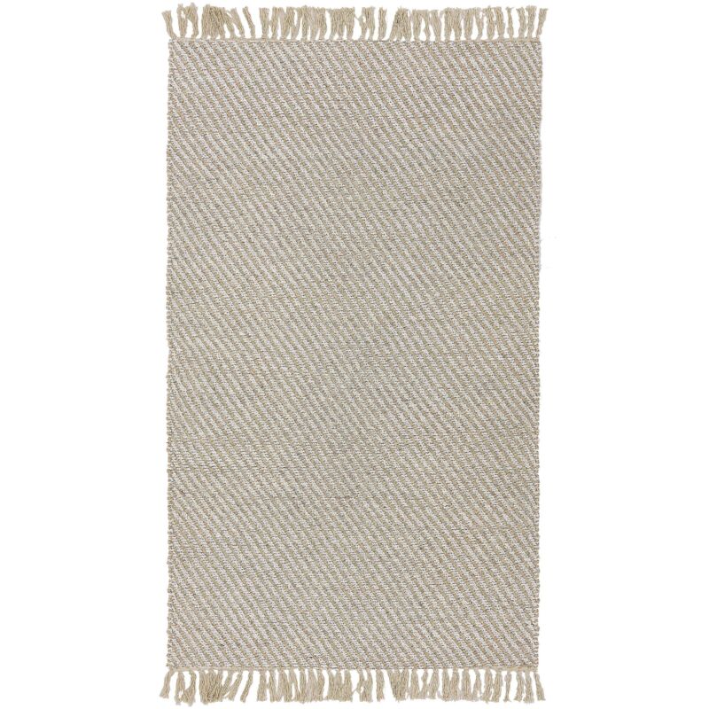 Beliani Teppich Aladag Beige 80 X 150 Cm Jute
