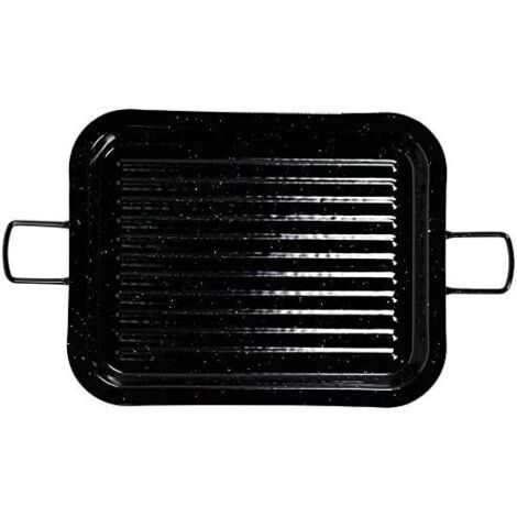 Rechteckiger emaillierter Bräter 31x25cm Vaello