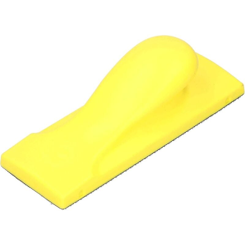 Image of Rechteckiger Handschleifblock – selbstklebendes Schleifpapierpad zum Polieren von Holz