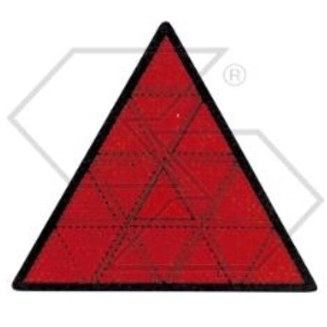 Rechteckiger Reflektor 135x155mm mit zwei M6 Schrauben A08515