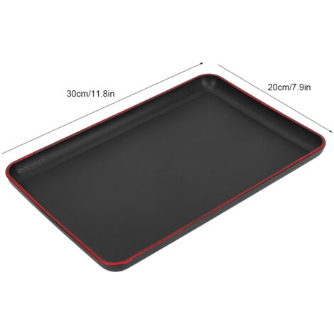 Rechteckiges Serviertablett 30x20 cm im japanischen Stil für Restaurant, Zuhause, Hotel