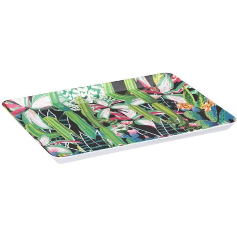 Rechteckiges tablett 30x22cm exotisch - 5five