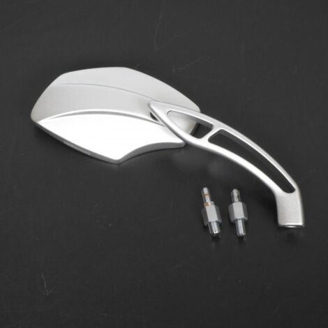 Rechter Rückspiegel für Motorrad, Aluminium, Nova M8 oder M10,