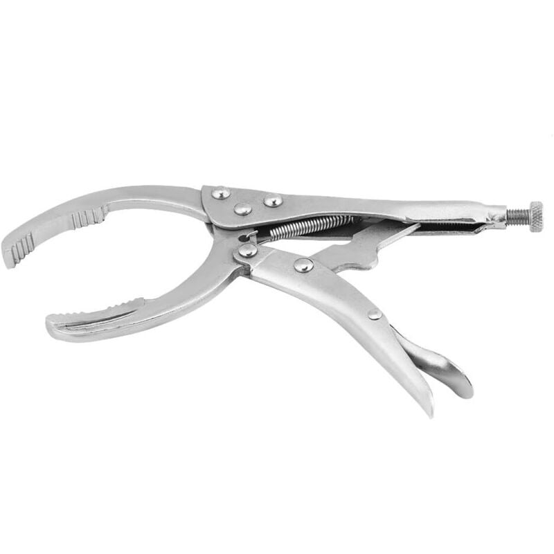 Image of Pince de Filtre à Huile 10inch, Outil de Dépose de Clé de Filtre à Huile de Voiture Réglable