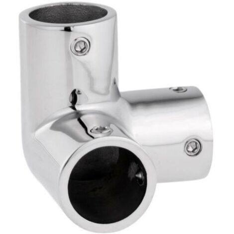Rechtwinkliges T-Stück aus gegossenem Edelstahl 316, 25 mm Durchmesser, Schiffs- und nautische Beschläge.