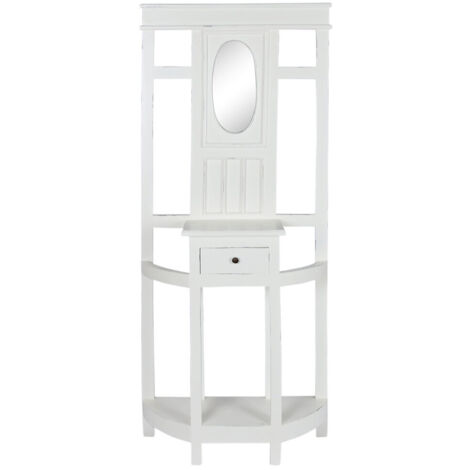 Recibidor Caobilla 77X31X180 Blanco Roto