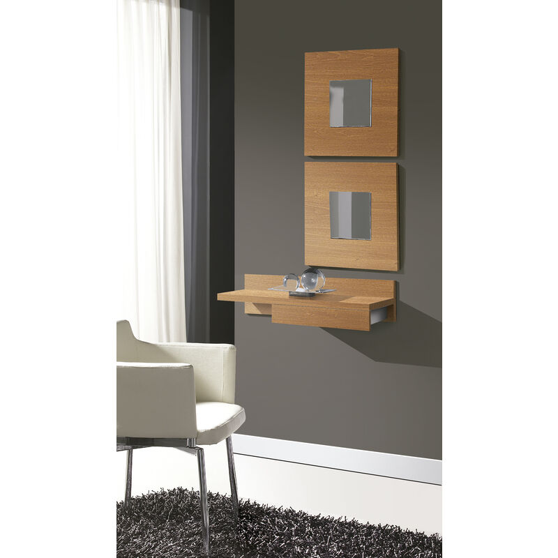 

Imperial Relax - Recibidor Entradita con Consola y 2 Espejos Cerezo 2B