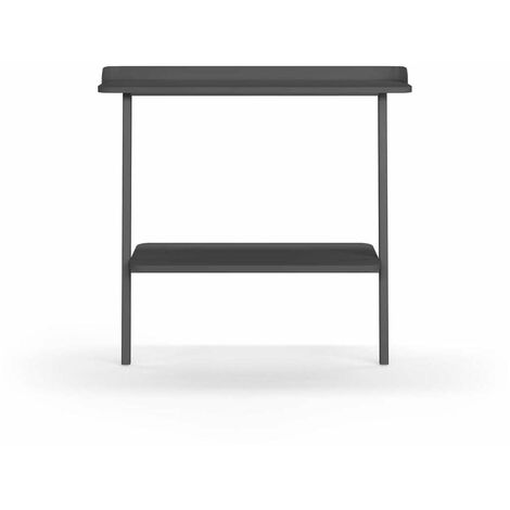 Recibidor modelo 787 acabado grafito, 87.5 cm (alto) x 111 cm (ancho) x 31 cm (prof.)