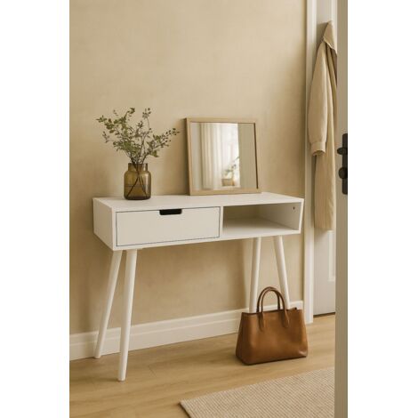 CADEAUX MIGUEL Mesas Auxiliares - Recibidor Bach - Blanco