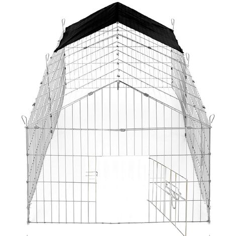 Recinto exterior con parasol Recinto para animales Recinto exterior Recinto para conejos Recinto para conejos