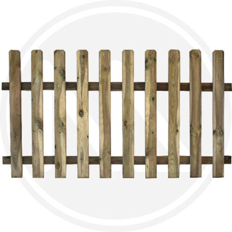 RECINTO STACCIONATA STECCATO ALTO IN LEGNO CM. 175X100H