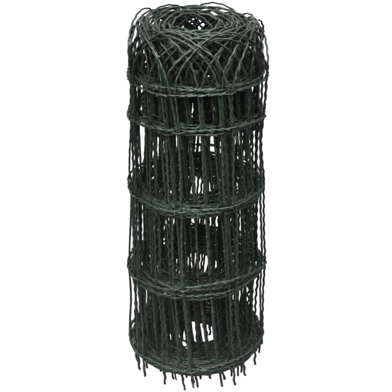 Rete Metallica Plastificata VOUNOT – Maglia Esagonale 25mm, 100cm X 25m, In PVC, Per Recinzioni, Pollame E Piante, Resistente Alla Ruggine