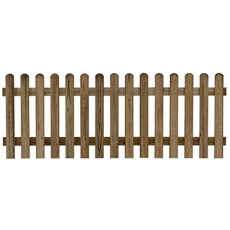 Recinzione dritta in loegno Imperegnato 180xH70 cm