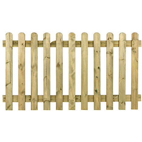 Recinzione Dritta Mini 180x100 cm in Legno Impregnato