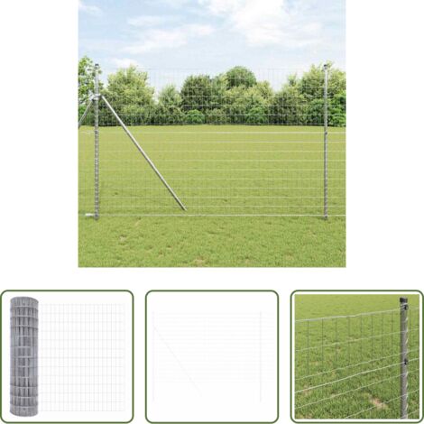 Recinzione euro -  Recinzione Euro 1,6 x 10 m Ferro rivestito in PVC