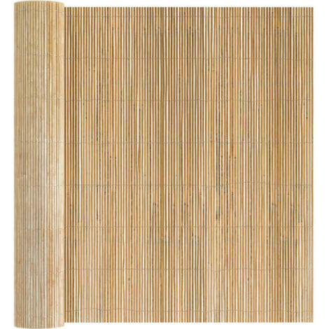 Recinzione in bambù Marrone 400 x 180 cm Bambù vidaXL