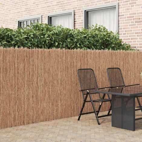 Recinzione in fascine Marrone 400 x 150 cm Ramo di bosco vidaXL
