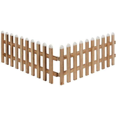Recinzione in legno l90xh20cm - Feeric lights & christmas