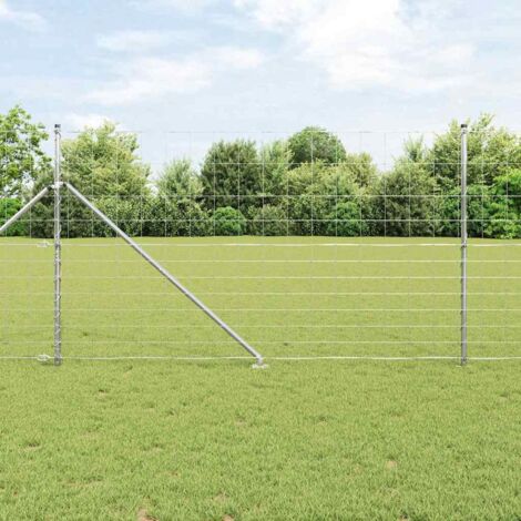Recinzione in rete saldata con punte 25 x 1,4 m (P x H) vidaXL