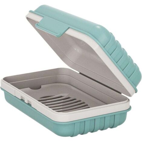 Récipient à savon de voyage, support de barre de savon avec couvercle, étui à savon de voyage portable, porte-savon étanche de voyage, adapté aux voyages, au camping, à l'extérieur, à la salle de spor