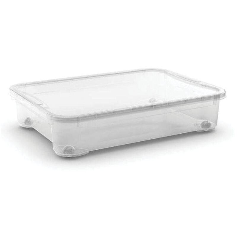 Conteneur Polyvalent Transparent Avec Roulettes T Box Xxm