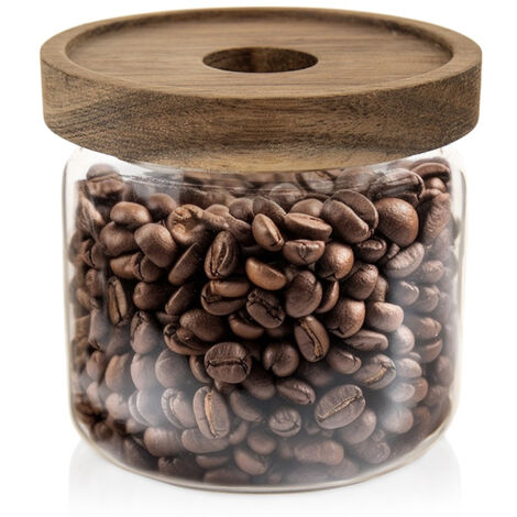 Récipient de cuisine en verre, hermétique, pour aliments et produits en vrac, 0,5 L