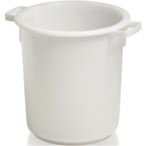 Récipient en plastique rond 40 l HD-PE nature D420xH445 mm avec poignée extérieure CRAEMER